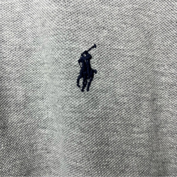 Polo Ralph Lauren Gray Cotton Polo Shirt XXL - Picture 4 of 10